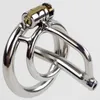 2016 new Lock cage Male chastity with catheter birdlock male cages bound chastity device cage lock penis bondage