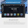 2 DIN 1080P Universal Car DVD Video Player 12V Pantalla táctil Bluetooth GPS Navegación MP3 MP5 Player Auto Audio Estéreo Radio Cámara de visión trasera