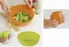 Fashion Hot Multifunzione in silicone cestello di scarico per cucina riso lavaggio verdure e cestini di frutta copri piatto per microonde