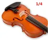 V102 Högkvalitativ FIR Violin 1/4 Violin Handcraft Violino Musikinstrument Tillbehör Gratis frakt