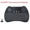 Trådlöst bakgrundsbelyst tangentbord H9 Fly Air Mouse Multimedia Remote Control TouchPad HandHeld Qwerty med Blacklight för Android TV Box2255107