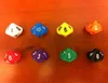 colored dice