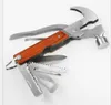 Outdoor camping emergency cutter tool car auto emergency safety hammer 16 in1 safety rescue tools mini screwdriver pliers Axe knife saw set