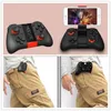 100PCSオリジナルMOCUTE 050ワイヤレスBluetooth GamePad PCゲームコントローラー組み込みのFoldalbe Holder Joystickを備えたスマートフォンテレビボックス用