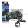 Mini Wireless Bluetooth Keyboard Message ChatPAD dla PS4 Controller Game Joystick PlayStation 4 z box detaliczny czarny