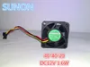 SUNON 2950-24 KDE1204PKVX 12V 1.6W 4020 40*40*20mm 3 wire switch heat sink fan