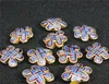 Chinês Knots Contas Cloisonne Multi Cores Filigrana Prata Azul Spacer Solta Pérolas Para Jóias DIY Pulseira Artesanato Encantos Cloisonne Beads