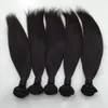 3 stks / partij Straight Virgin Hair Bundels Weefsels, Braziliaans Peruviaans Maleisisch Haar, No Shiding Geen Tangle Soft Straight Human Hair Extension