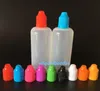 100 مل من الزجاجات السائلة PE الإبرة زجاجة قطرة بلاستيكية 100 مل قبعات إثبات الطفل الفارغة