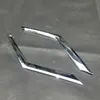 ABS Chrome Front Upper Grille Cover Trim لعام 2014 2015 نيسان اكس تريل اكس تريل XTrail Rogue T32 Front Grill Grill Trim