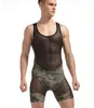 Herr sexiga underkläder manliga trosor bodysuit trosor kamouflage män kläder bodysuit maskulino jumpsuit aktiv herr kroppskläder wrestli224g