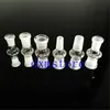 newest glass drop down adapter wholesale adapters for bongs 18 mm to 14 mm with male female grinding mouth clear joint hotest glass adapter