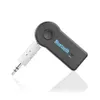 Adaptador de áudio e música sem fio Bluetooth 3 5MM AUX Receptor Bluetooth Mãos para suporte de carro Telefone MP3 Tablet271g