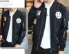 New Men Bomber Jacket Hip Hop Patch Designs Slim Fit Pilot Bomber Jacket Coat Men Jackets Plus Size 4XL