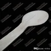 18326#, 6" inches 16cm wooden spoon spork Disposable fork Teaspoon Coffee scoops Icecream Cutlery Flatware Eco-Friendly Cake