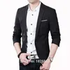 Wholesale-2016 of the latest fashion men's casual suit jacket thin men's suit and men's fashion the maximum number of black blue grey