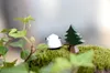 Resin Christmas Bear/Trees/Fruit Anime Figures Miniature/Fairy Garden Figurine DollHouse Miniatures Kids Toys DIY Accessories