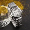 New fashion lady watch quartz Movement Dress watches for women stainless steel band pink face wristwatch cp01183b