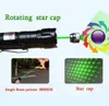 Hot New High Power Military 5 Miles 532nm Penna puntatore laser verde Visibile Beam Lazer con Star Cap Spedizione gratuita