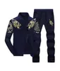 Zipper Jas + Pant Polo Set Casual Mannen Sporting Suit Hoodie Heren Trainingspak Sweatshirt Male Twee Stuks Set