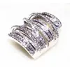 Vecalon Antique Big Ring Kobiety Mężczyźni Biżuteria 20CT Symulowany Diament CZ 925 Sterling Silver Engagement Wedding Band Ring dla kobiet