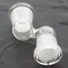 90 graders hookahs bong glas drop down adapter rökning tillbehör kvinnlig man 14mm till 18mm