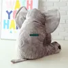Dorimytrader 80cm Peluche Elefante de dibujos animados Juguete Gigante Relleno Suave Caliente Animal Abrazo Almohada Muñeca Bebé Presente DY61222