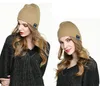 Toute nouvelle mode Beanie Hat Cap sans fil Bluetooth écouteur casque intelligent casque haut-parleur micro hiver Sport de plein air stéréo M9284168