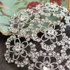 Designer Wedding Bridal Headpiece Crystal Righestone Flower Hair Accessories Tiara Bandband Couronne Queen Princesse Hair Bijoux Prom3812653