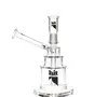 Hitman high quality birthday cake glass bong dab rig glass oil rigs glass water pipe for smoking bong Matrix perc 14.4 dome and nail