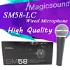 Nowy wysokiej jakości SM58LC SM 58 58LC Dynamiczny sercowo -kardioidowy profesjonalny mikrofon Legendarny wokalny mikrofone Mike Mic4649238