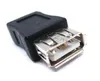 Wholesale 100 pçs / lote padrão USB 2.0 um conversor de adaptador masculino feminino para 2.0 f m para tablet conversor