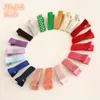 petit 3.5cm Pas Cher Chapeaux Pinces À Cheveux Ruban Couvert Clips Best-seller 20 Couleurs Épingles À Cheveux sans Accessoire Bonne Qualité 200pcs / lot