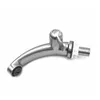 SUS 304 Stainless Steel Single Hole Cold Water Basin Sink Faucet Taps