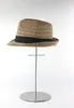 Présentoir en métal inoxydable poli mat, présentoir de chapeau simple à la mode, porte-chapeau, présentoir de chapeau