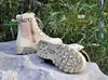 SWAT army boots combat boot Sand color special forces tactical desert shoe high-top boot's Climbing shoes size 39-45 not with box