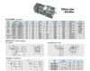 新しいギアモーターギアボックスモーター5IK60GN-C IN 220 VACOUT POWER 60W還元比130 HAS18種類の垂直ACモーターFAN304I