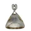 Beadsnice 925 Sterling Silver Bail Pendentif Fermoir Pincée Charme Connecteur En Forme De Coeur Conclusions pour Pendentifs ID 34644