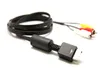 100pcs/lot 6 feet 1.8M Audio Video AV Cable to RCA For PlayStation For PS2 PS3