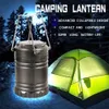 Cinza Super Bright Lightweight 30 LED Camping Lanterna Luzes Portátil Resistente à Água Acampamento Acampamento Lâmpada