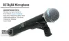 3Pcs Quality Microphones Beta58a Professional UHF Wireless Mic SLX24BETA58 SLX Cordless 58A Handheld Karaoke System Free Shipping Microfono