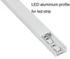 50 X 1M sets/lot China anodised U type Recessed led strip and item aluminum profile housing for wall or flooring lights