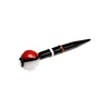 5.2-Inch Red and White Dabber Tool - Glass Bong Accessory, Portable Vaporizer for Concentrates