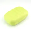 Wholesale New 100pcs Big Size Bathroom Soap Dishes Box Portable Plate Case Holder Container Soap Boxes