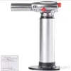 1300C Butan Scorch Torch Jet Flame Lighter Kitchen Torch Giant Heavy Duty Butan Refillable Culinary Torch Självantändande