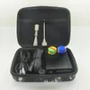 Elektrische Nail E Dab Nail Box Complete set Temperatuurregelaar met titanium carb-dop voor glazen waterpijpen Waterpijp