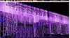 Strängar 4mx4m LED julbelysning Sträng 512 LED Waterfall Curtain Light Party Fairy Wedding Yard Xmas Hotel Holiday Decoration Lamp