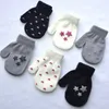 kids gloves heart start knitting warm glove children boys Girls Mittens Unisex Gloves 6 Colors free shipping