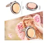 Crystal Compact Comeral Free Logo Print Graved Cosmetic Manding Make Up Свадебный подарок для гостей D