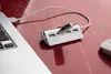 Mini 4Poort Hub Meerdere Micro USB HUB USB Splitter USB2.0 Multi Port Aluminium